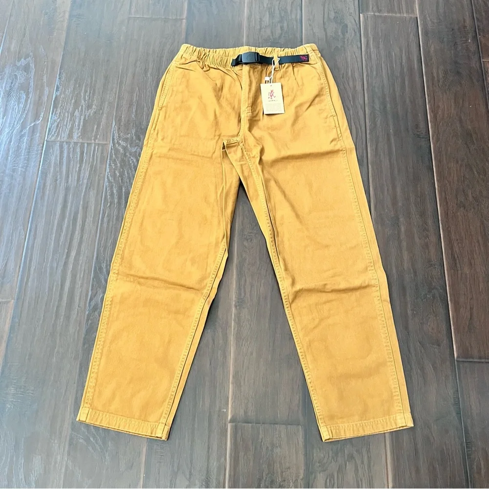 New With Tag Gramicci Women's Caramel/ Brown Pant 100% Cotton Size M - Picture 1 of 8
